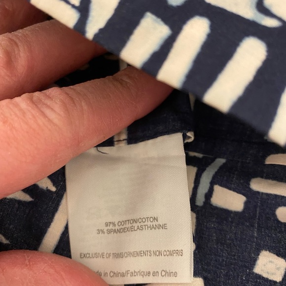 Tory Burch short sleeve Figurine Poplin shirt dress - Picture 8 of 11